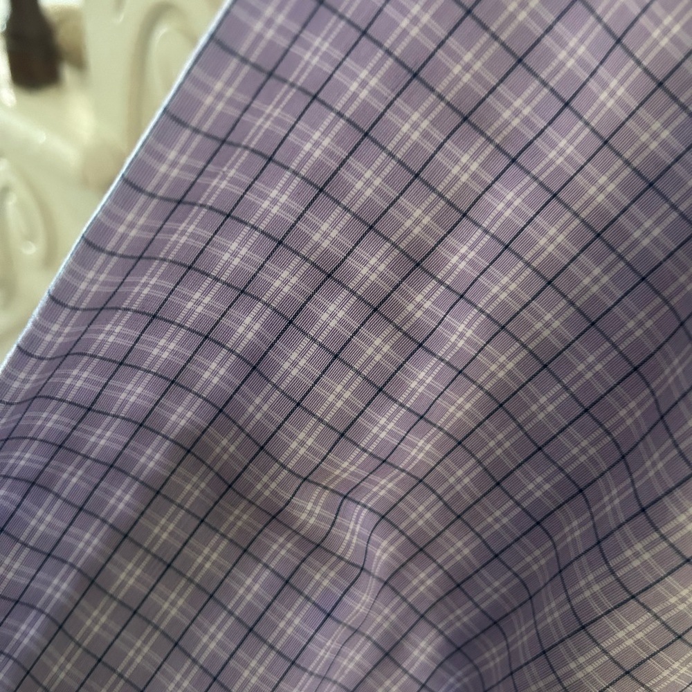 Jos A Bank Men’s button down non iron slim fit shirt size 15 1/2 - Picture 3 of 4